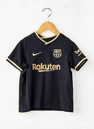 T-shirt sport football manches courtes noir NIKE garçon