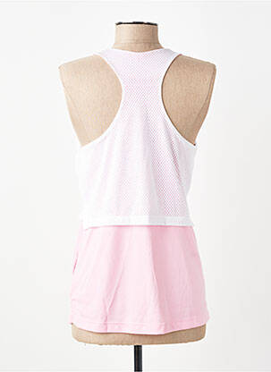Débardeur coupe cintrée sans manche blanc NIKE fille