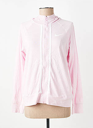 Veste casual coupe droite rose NIKE fille
