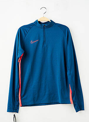 T-shirt manches longues manches longues bleu NIKE garçon