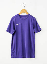 T-shirt sport multisport manches courtes violet NIKE enfant