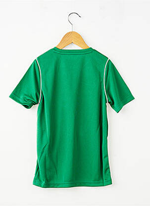 T-shirt sport football manches courtes vert NIKE garçon