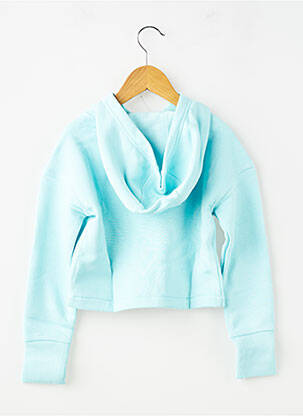 Sweat-shirt à capuche coupe droite manches longues bleu NIKE fille