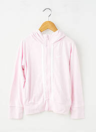 Veste casual coupe droite rose NIKE fille