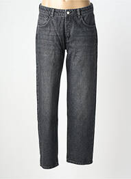 Jeans coupe droite stretch taille normale noir REIKO femme