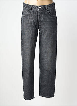 Jeans coupe droite stretch taille normale noir REIKO femme