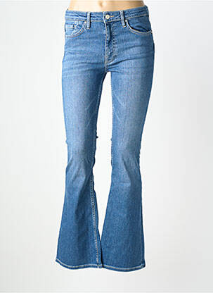 Jeans bootcut taille normale taille normale bleu REIKO femme