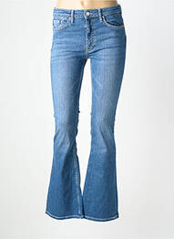 Jeans bootcut taille normale taille normale bleu REIKO femme