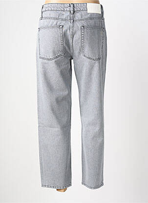 Jeans coupe droite stretch taille normale gris REIKO femme
