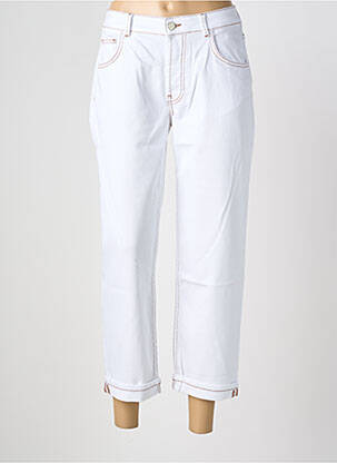 Jeans coupe droite taille normale taille normale blanc REIKO femme