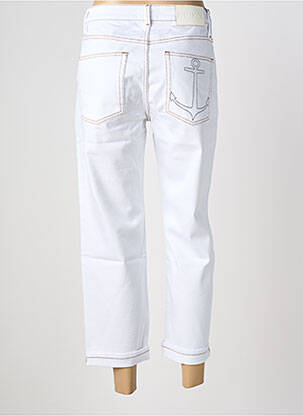 Jeans coupe droite taille normale taille normale blanc REIKO femme