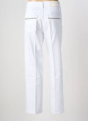 Jeans coupe droite stretch taille normale blanc REIKO femme