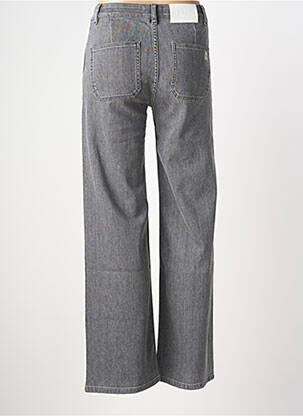 Jeans coupe large stretch taille normale gris REIKO femme