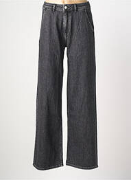 Jeans coupe large stretch taille normale noir REIKO femme