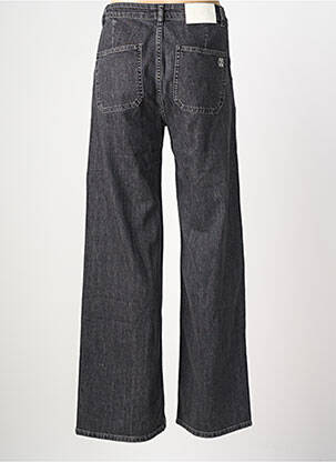 Jeans coupe large stretch taille normale noir REIKO femme