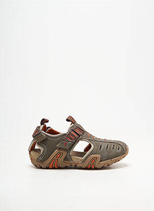 Sandales/nu pieds bout rond bout rond vert GEOX garçon