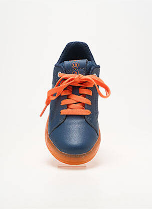 Baskets fermeture lacets bout rond bleu GEOX garçon