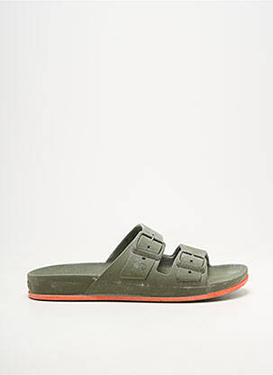 Mules/sabots voute plantaire talon plat jusqu'à 3cm vert CACATOÈS femme
