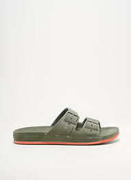 Mules/sabots voute plantaire talon plat jusqu'à 3cm vert CACATOÈS femme