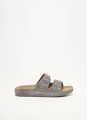 Mules/sabots bout ouvert bout ouvert argent CACATOÈS fille