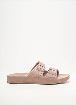Mules/sabots voute plantaire talon plat jusqu'à 3cm beige CACATOÈS femme