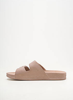 Mules/sabots voute plantaire talon plat jusqu'à 3cm beige CACATOÈS femme