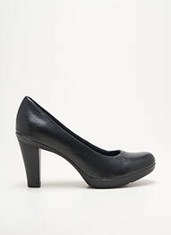 Escarpins bout rond talon de 7 à 9cm noir GEOX femme