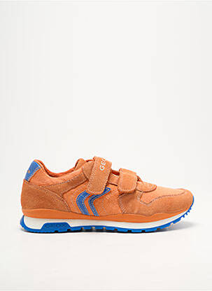 Baskets bout rond bout rond orange GEOX garçon