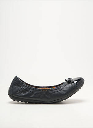 Ballerines matière lisse talon plat jusqu'à 3cm noir GEOX femme