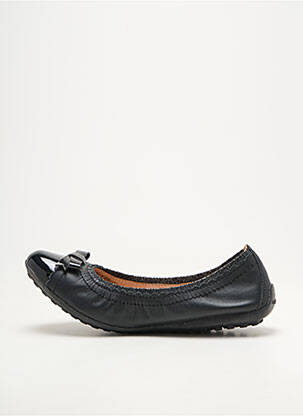 Ballerines matière lisse talon plat jusqu'à 3cm noir GEOX femme
