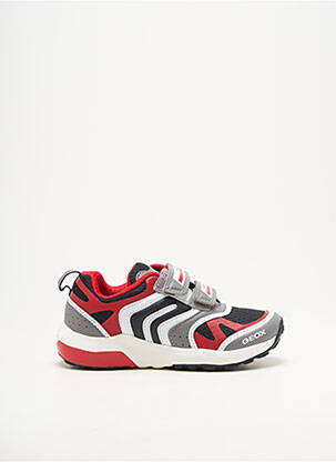 Baskets bout rond bout rond rouge GEOX garçon