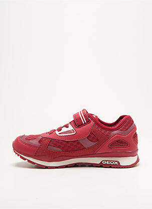 Baskets bout rond bout rond rouge GEOX garçon