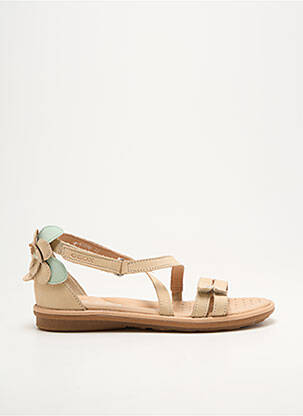 Sandales/nu pieds voute plantaire bout ouvert beige GEOX fille