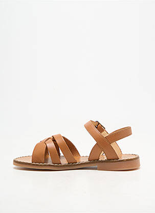 Sandales/nu pieds chiquet chiquet marron CLOTAIRE fille