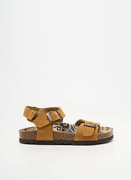 Sandales/nu pieds type de semelle anatomique bout ouvert marron REQINS garçon
