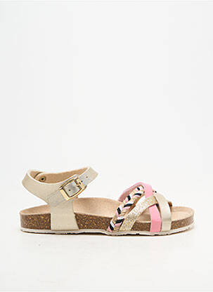 Sandales/nu pieds type de semelle anatomique bout ouvert or REQINS fille