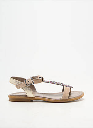 Tongs chiquet chiquet beige REQINS fille