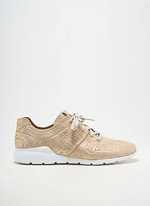 Baskets tissage satiné talon plat jusqu'à 3cm or UGG femme