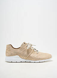 Baskets tissage satiné talon plat jusqu'à 3cm or UGG femme