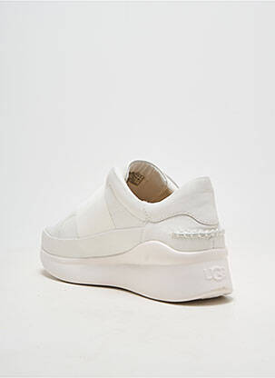Slip ons bout rond talon de 4 à 6cm blanc UGG femme