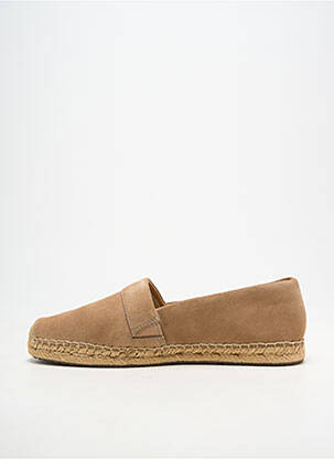 Espadrilles bout rond talon plat jusqu'à 3cm beige UGG femme