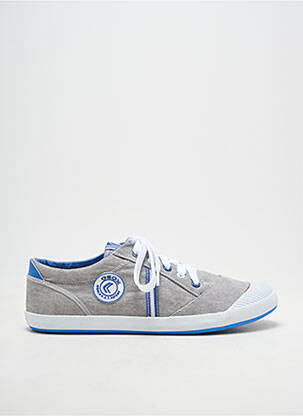 Baskets bout rond bout rond gris GEOX unisexe