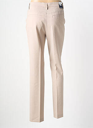 Pantalon slim taille élastique taille normale beige ATELIER GARDEUR femme