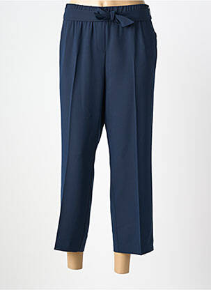 Pantalon 7/8 taille élastique taille normale bleu FRANK WALDER homme