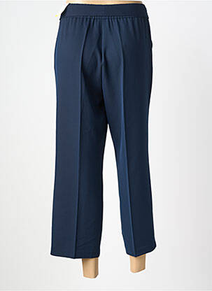 Pantalon 7/8 taille élastique taille normale bleu FRANK WALDER homme