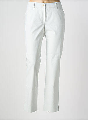 Pantalon chino tissage popeline taille normale bleu ATELIER GARDEUR femme