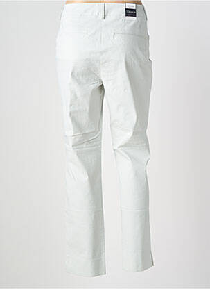 Pantalon chino tissage popeline taille normale bleu ATELIER GARDEUR femme