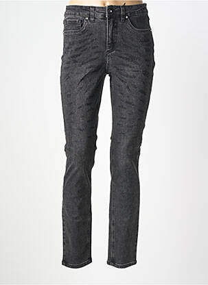 Jeans coupe slim stretch taille normale noir JOSEPH RIBKOFF femme