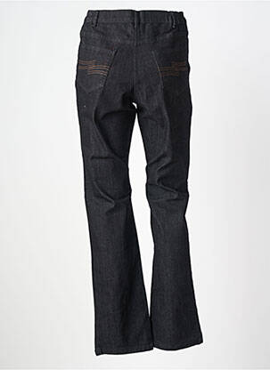 Jeans coupe droite taille haute taille haute noir KARTING femme