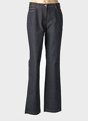 Jeans coupe droite taille haute taille haute noir GARDEUR femme